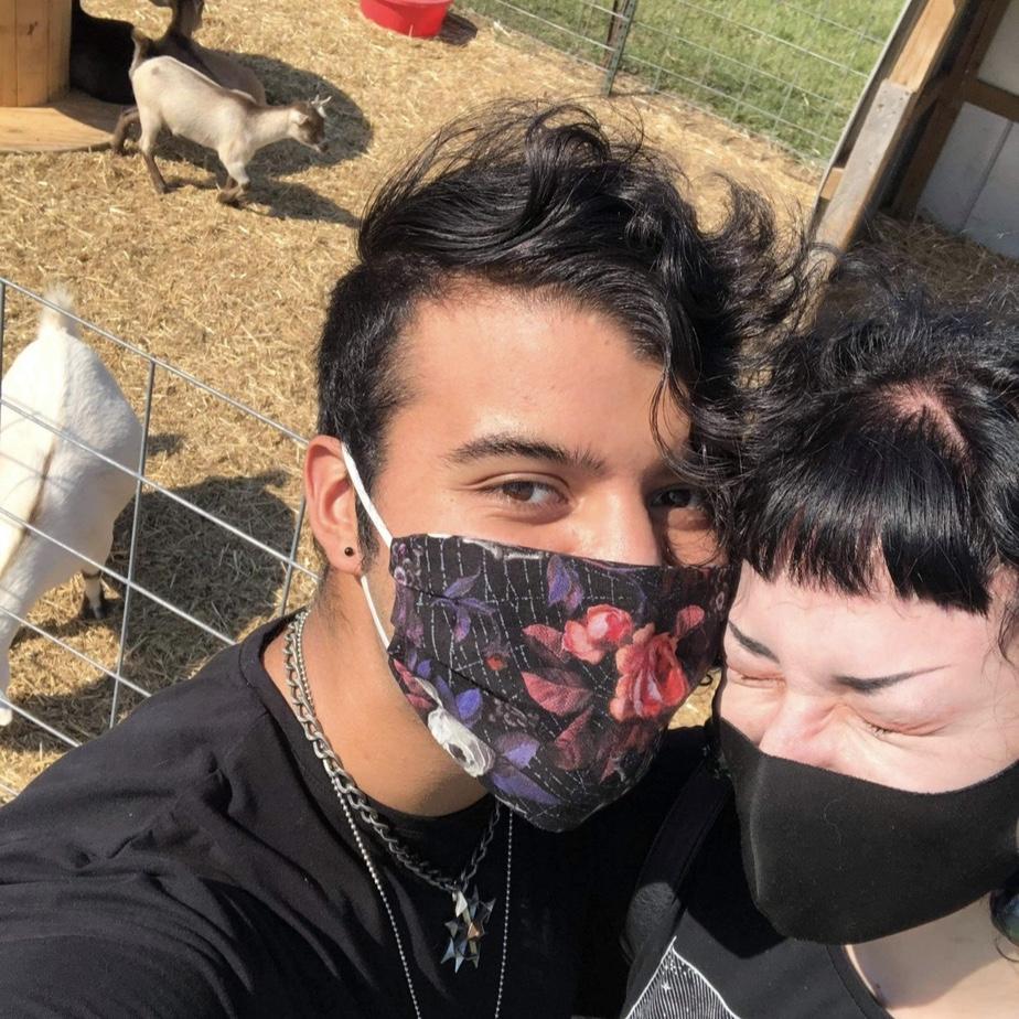 Our first date at a pumpkin patch in 2020!