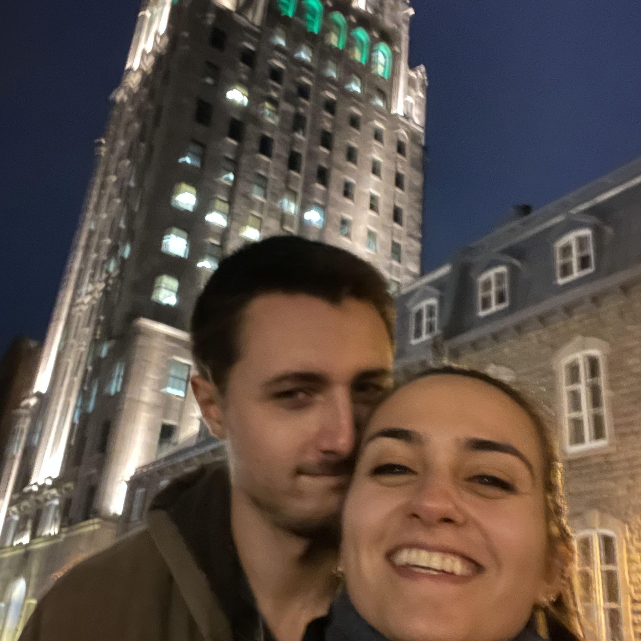 Tom's 27th birthday was well-spent exploring Quebec City and Montreal
