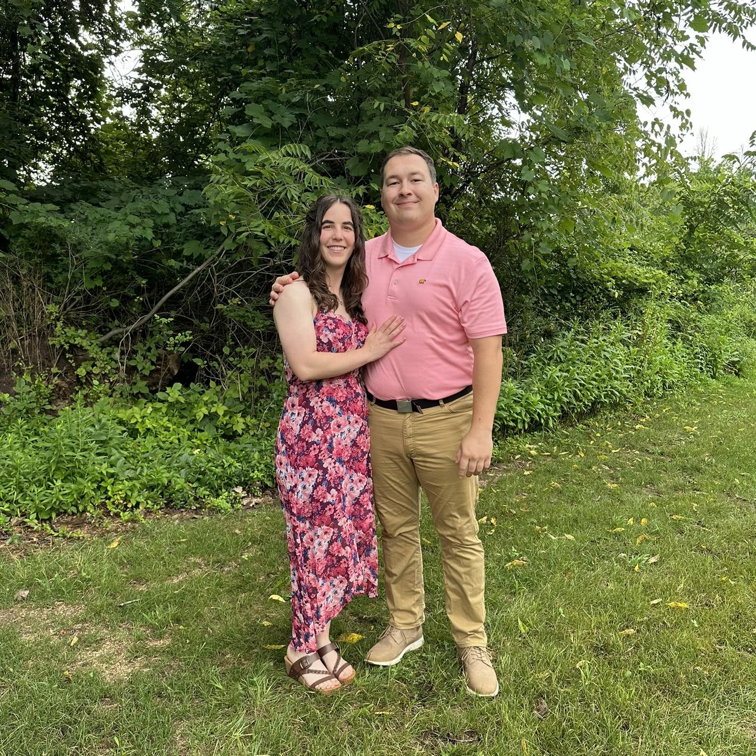 Celebrating Jenelle's cousin's wedding in the summer of 2024, all the way in Buffalo, NY!