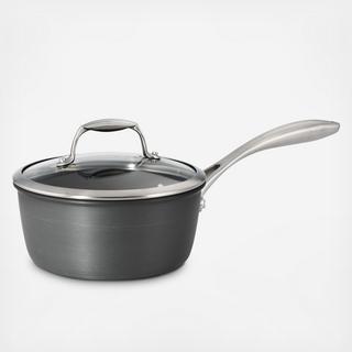 Gourmet Hard Anodized Covered Sauce Pan