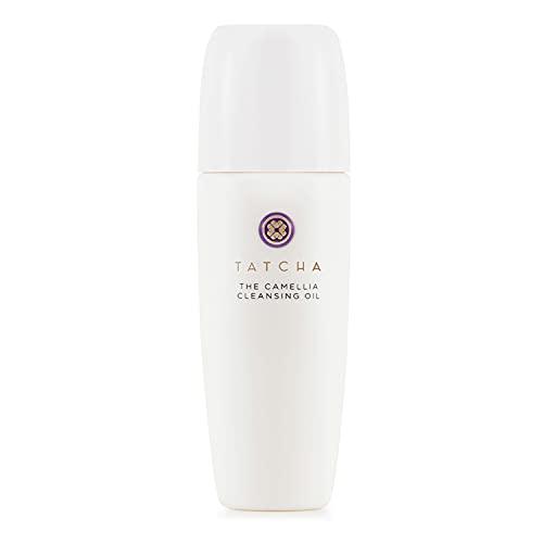 Tatcha Pure One Step Camellia Cleansing Oil: 2 in 1 Makeup Remover to Gently Cleanse and Dissolve Waterproof Makeup Leaving Silky Skin - 150 ml / 5.1 oz