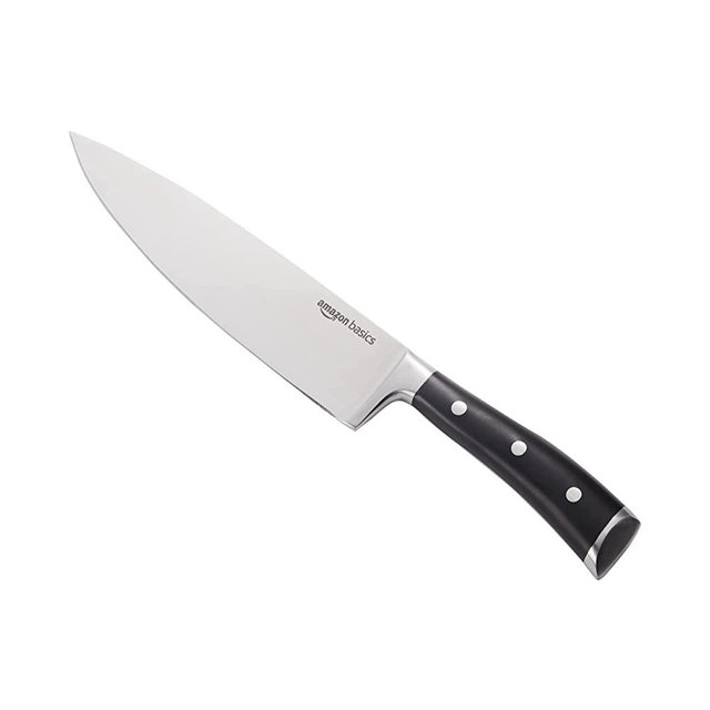 Amazon Basics Classic 8” Chef’s Knife with Three Rivets