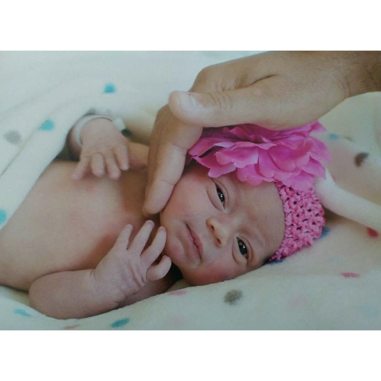 Our first photos of our beautiful daughter Helene