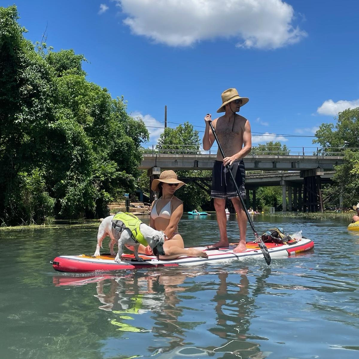 San Marcos River - San Marcos, Texas
Jared and Julia tried to paddle as much as possible in the summers.