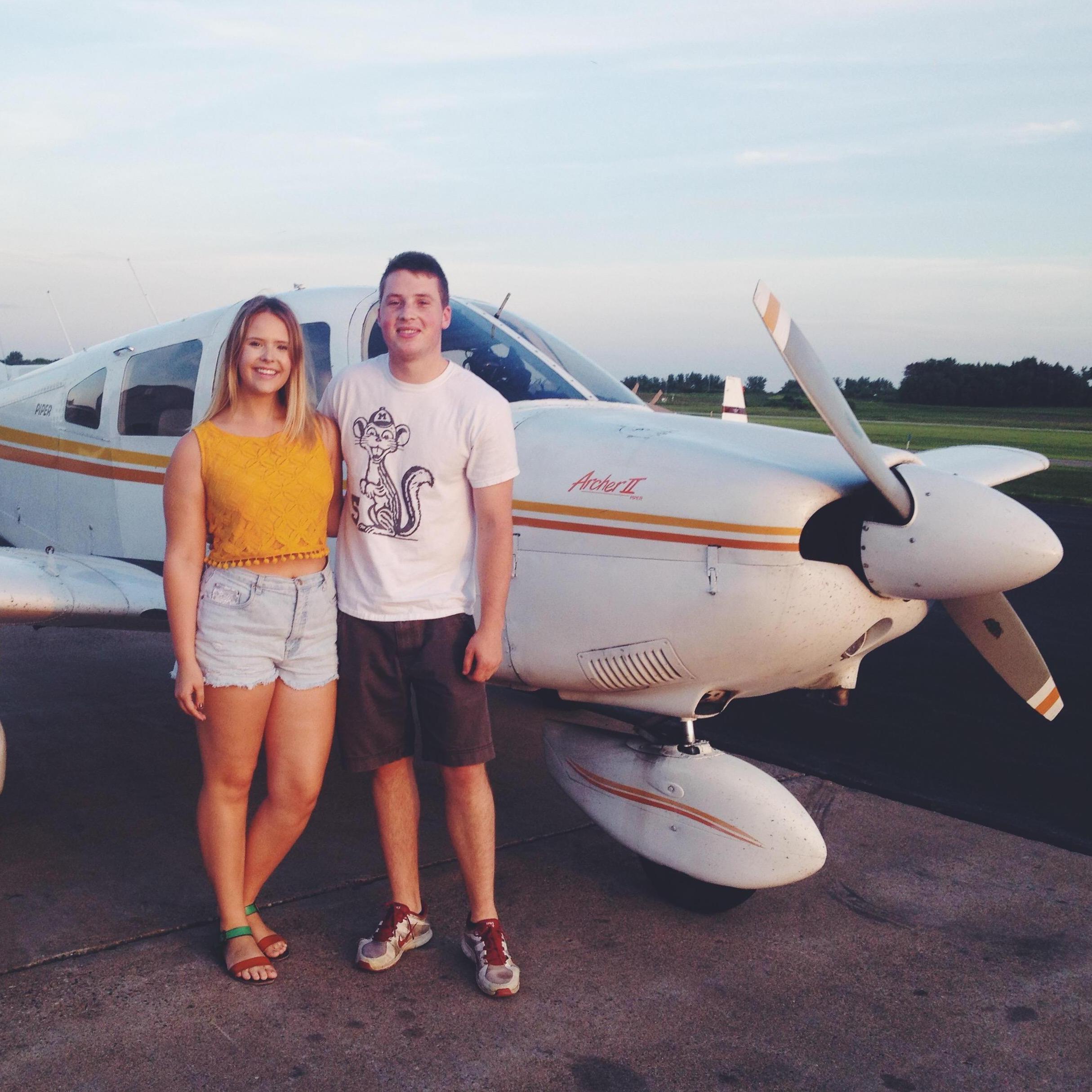 First Time Flying Together, Lakeville, 2015