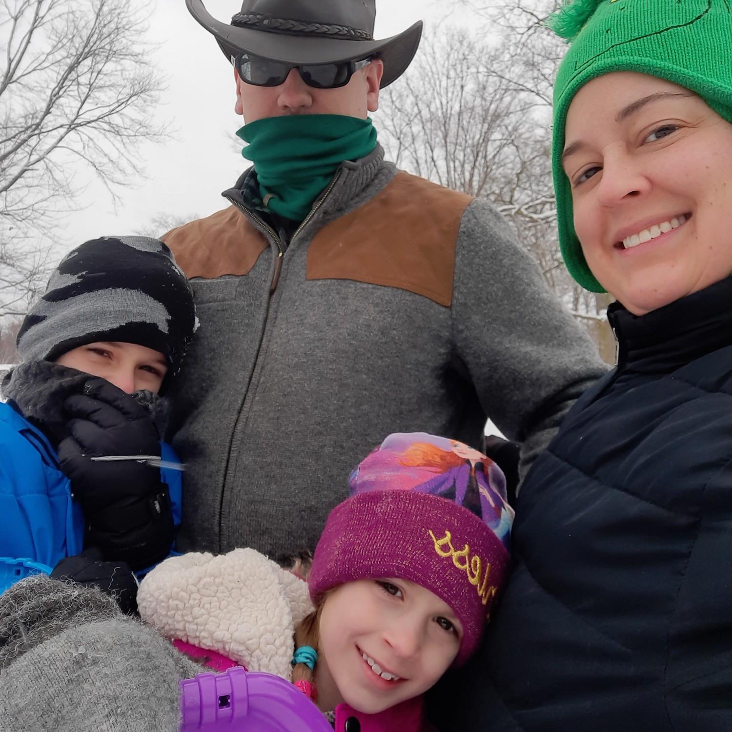 Sledding!