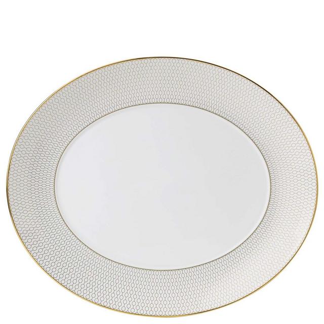 Arris Oval Serving Platter