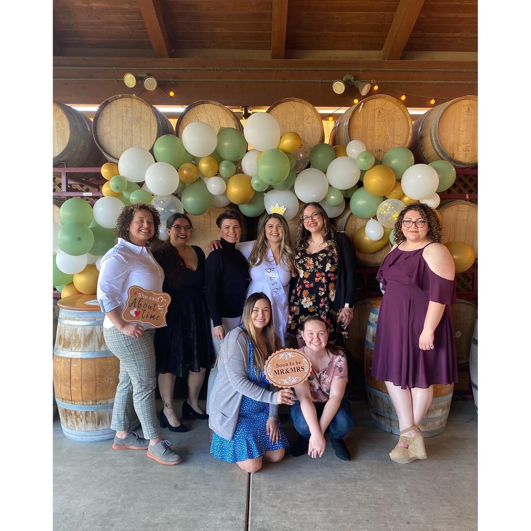 Bridal shower with Bridesmaids
02/27/2022