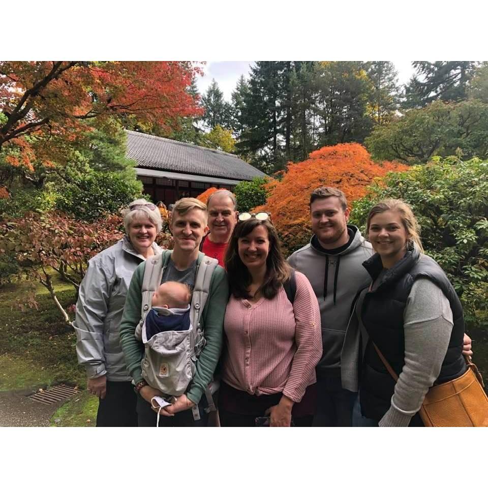 Portland, OR with Ally's family!