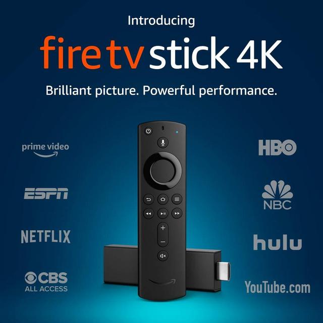 Fire TV Stick 4K with all-new Alexa Voice Remote
