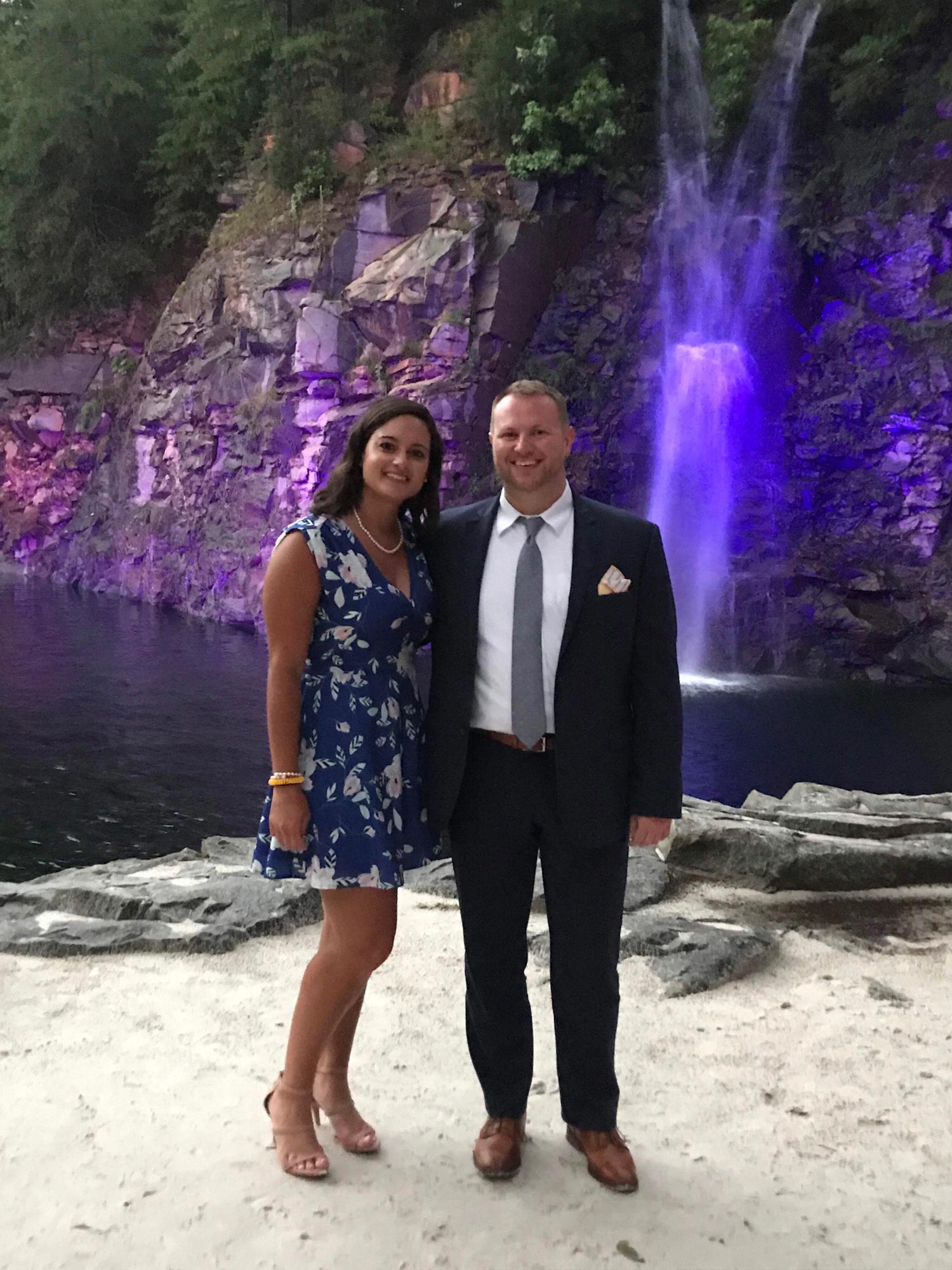 First wedding together as a couple.