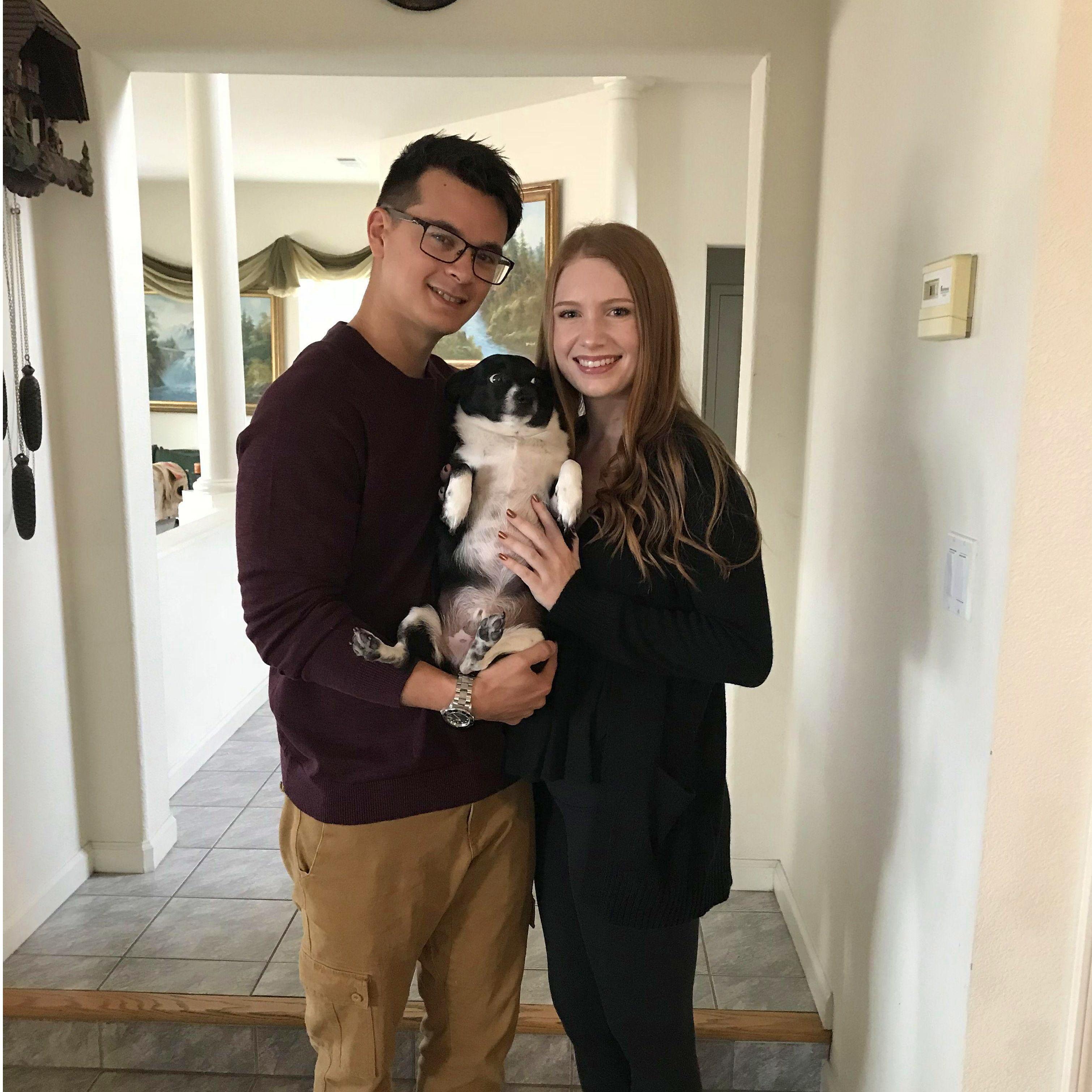 November 2017 | Our first Thanksgiving together!