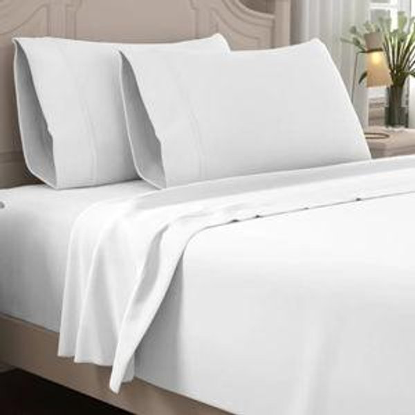 Purity Home Ultimate Percale 100% Cotton 400TC Cool & Crisp Sheet Set & Reviews | Birch Lane