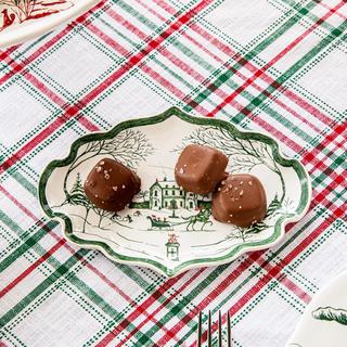 Country Estate Winter Frolic Tray