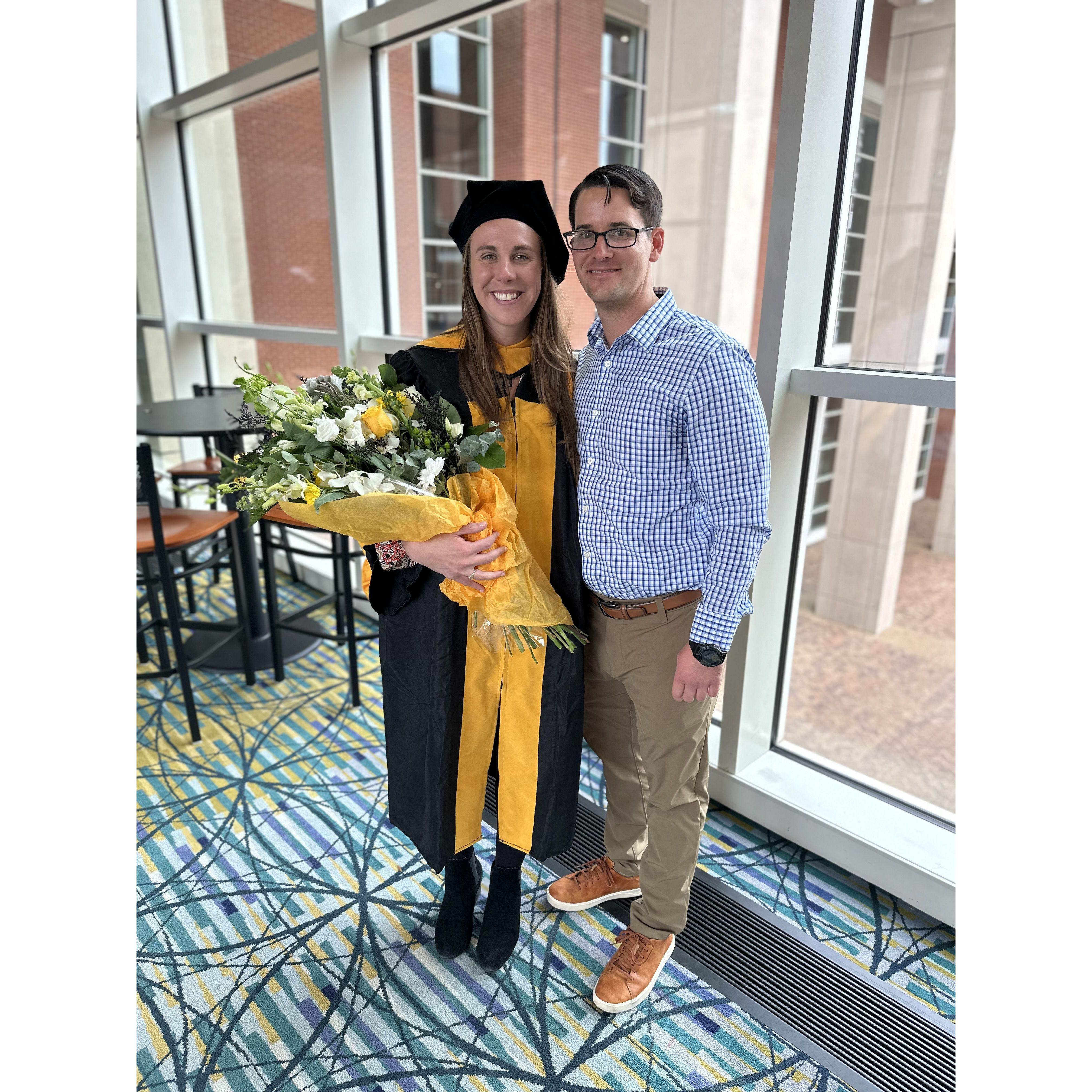 Emily graduated from CRNA school!