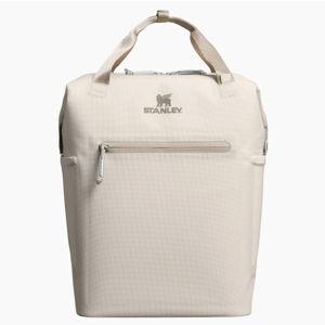 The All Day Madeleine Mini Cooler Backpack | Cream | 20 Can | 14 QT | 13.2 L