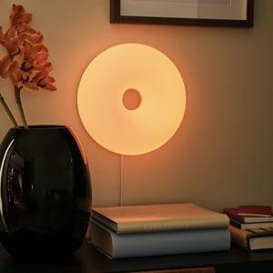 VARMBLIXT LED table/wall lamp, dimmable smart/white glass color and white spectrum, 12 "