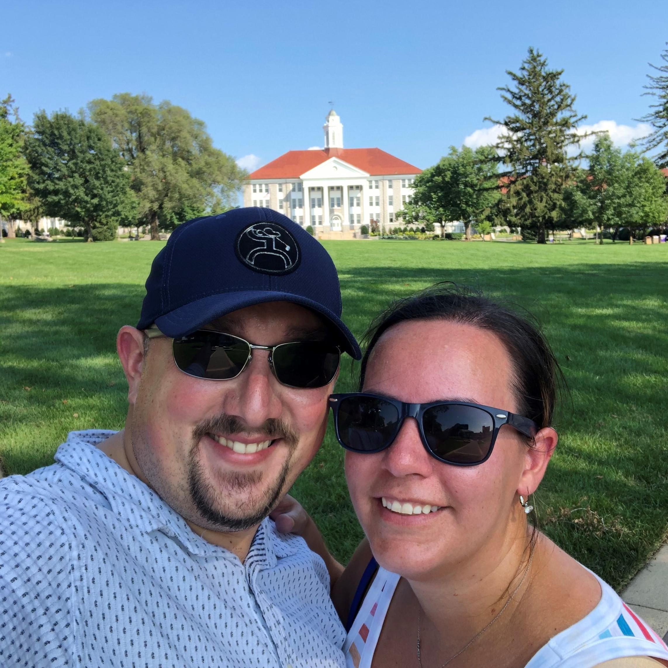 Rick's first trip to JMU