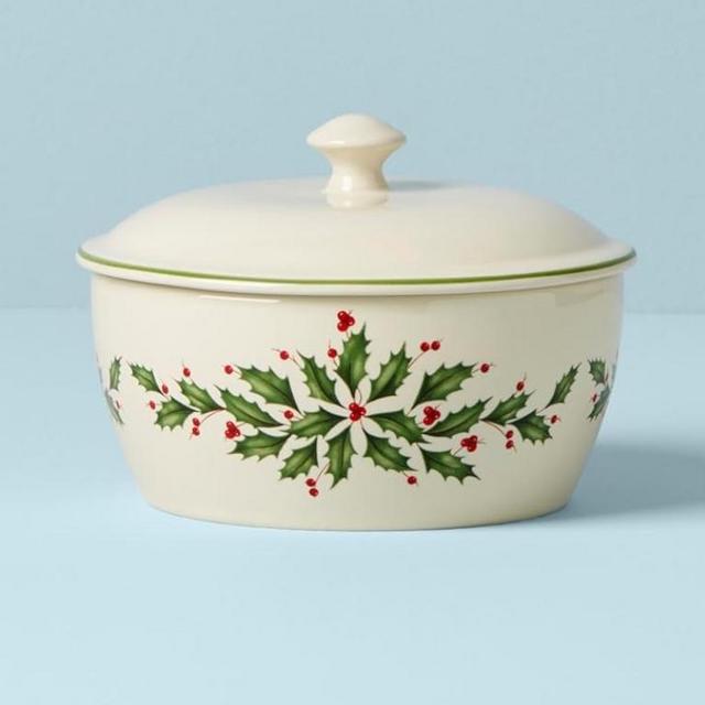 Lenox Holiday Covered Casserole