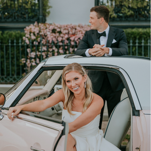 We modeled for a wedding editorial shoot!