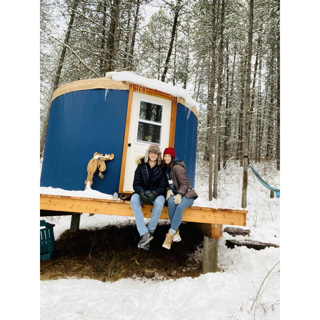 Our first trip together! We went to Glacier National Park!