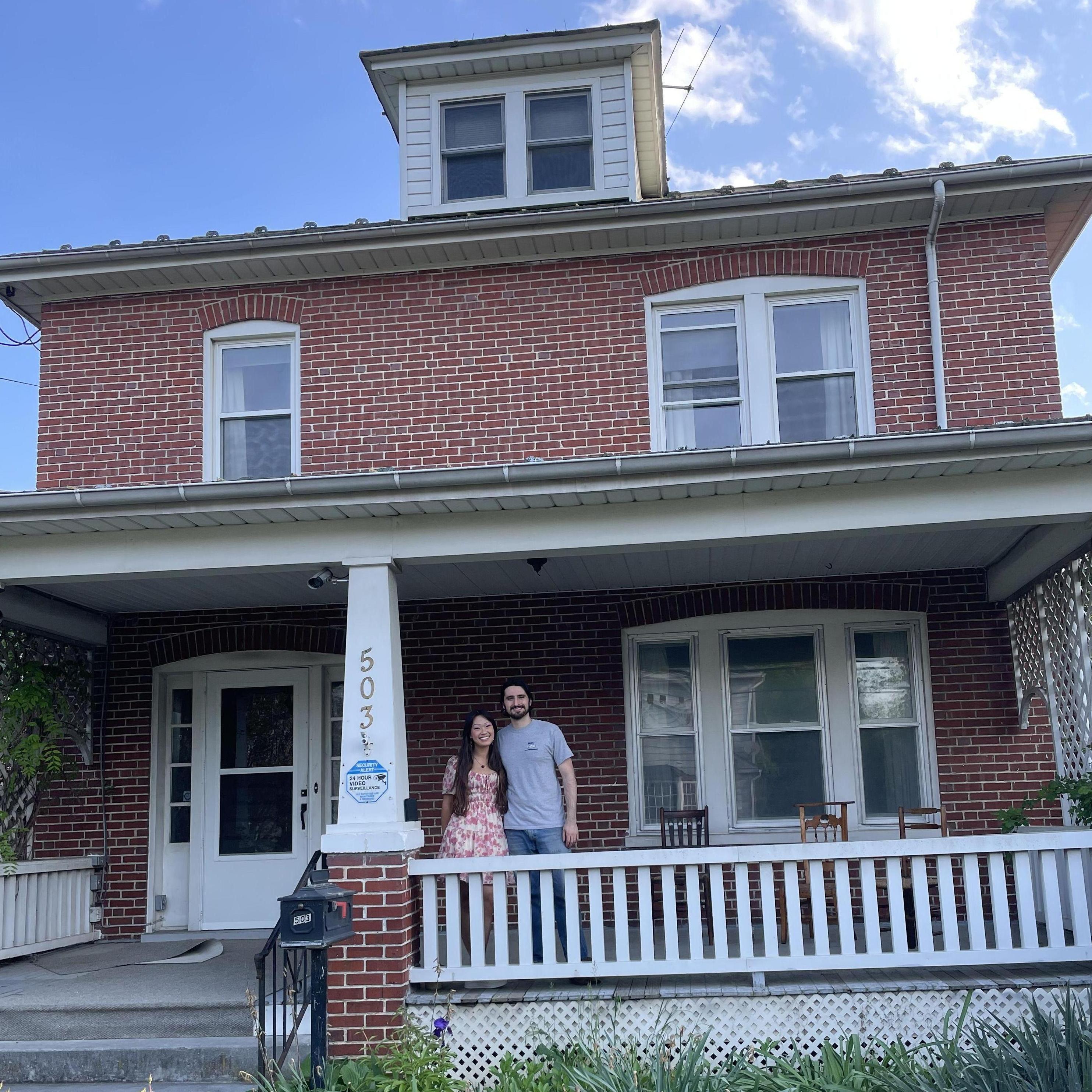 Our future home together in Winchester, VA