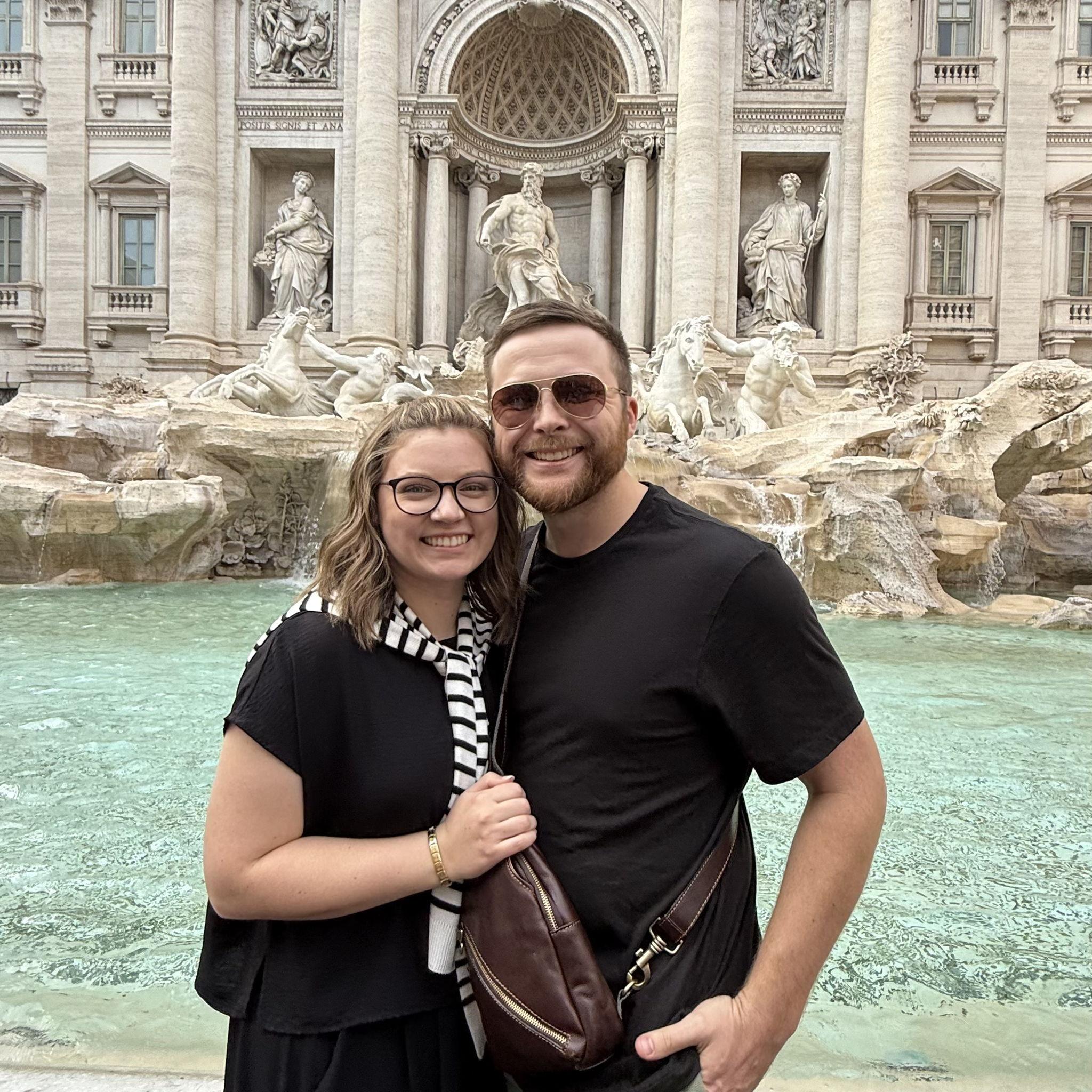 The Trevi Fountain - Rome, Italy