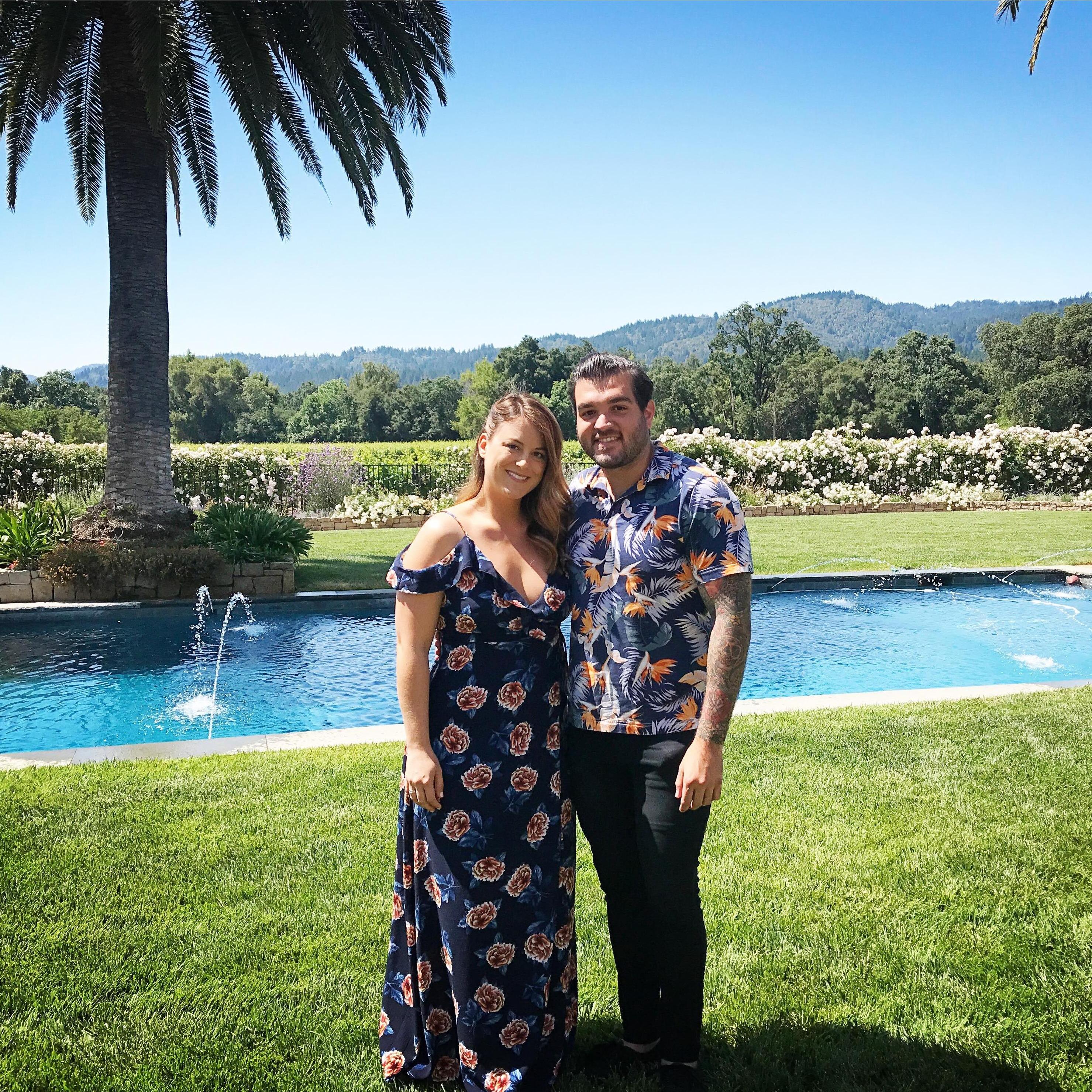 Morgan and Ellen's farewell wedding brunch 5/28/17