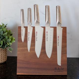 Bitoku Ukon Magnetic 6-Piece Knife Block Set