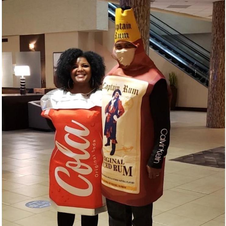 Halloween in Austin Tx, 2022. On our way to Rainey Street for the festivities!