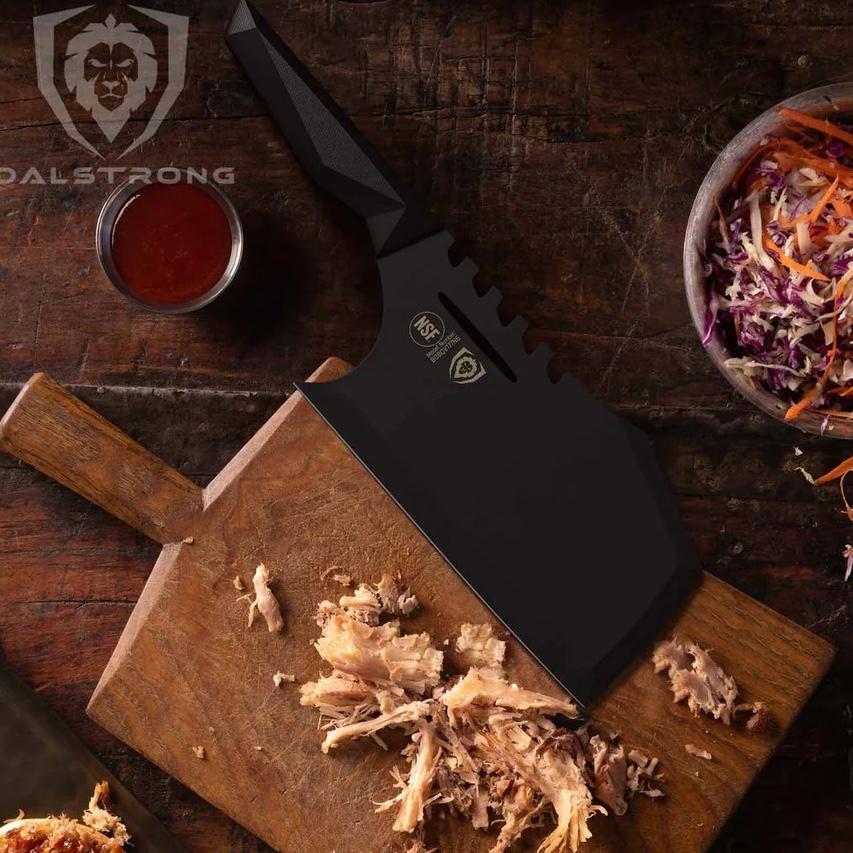 Meat Cleaver 9" | Obliterator | Shadow Black Series | NSF Certified | Dalstrong ©