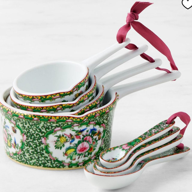 Famille Rose Measuring Cup Set