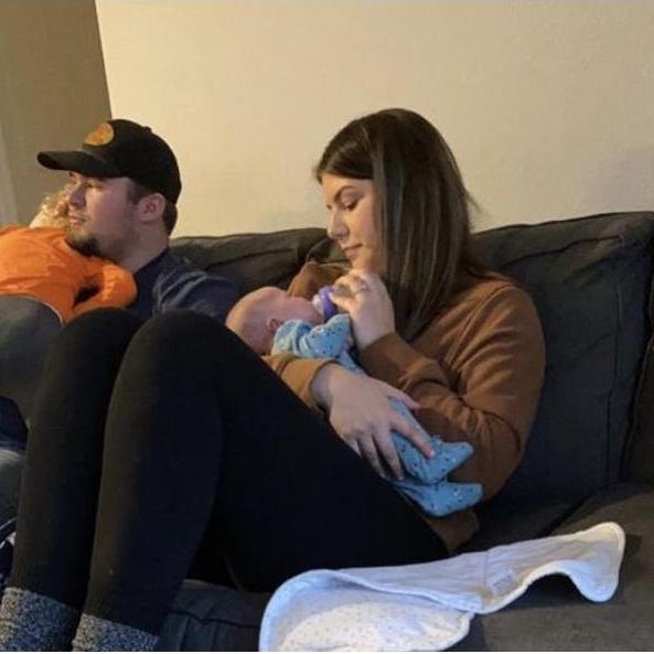 Loving on our Nieces