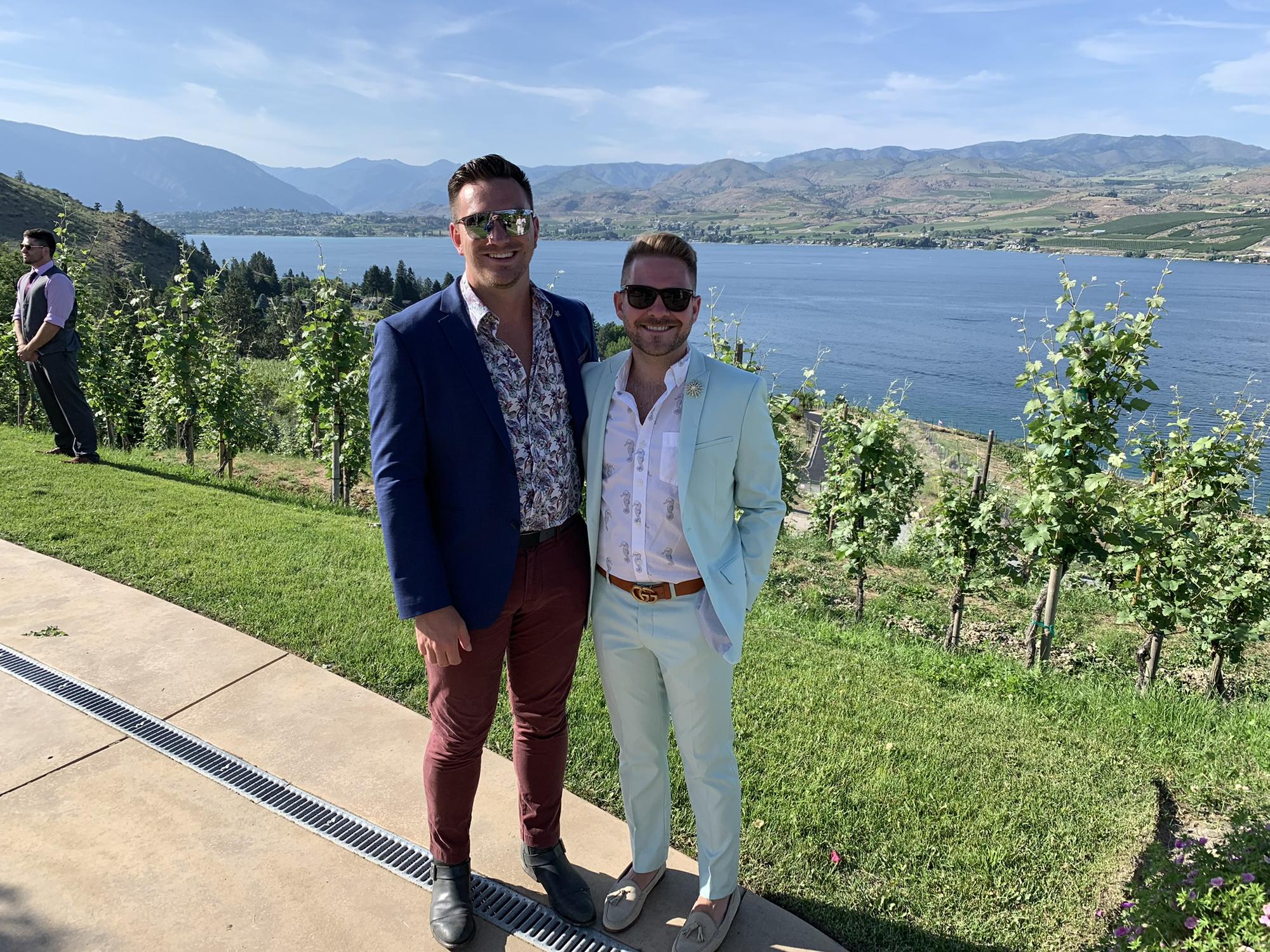 Wedding vibes in Lake Chelan.