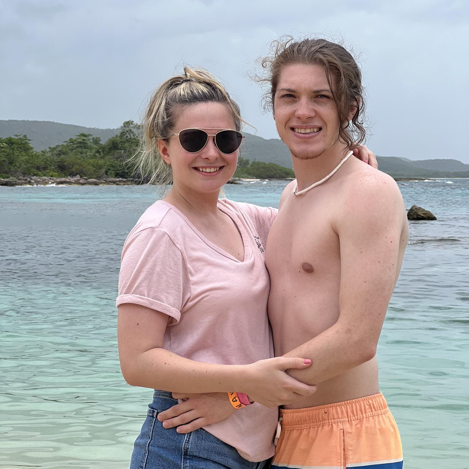 Beach day in Jamica
