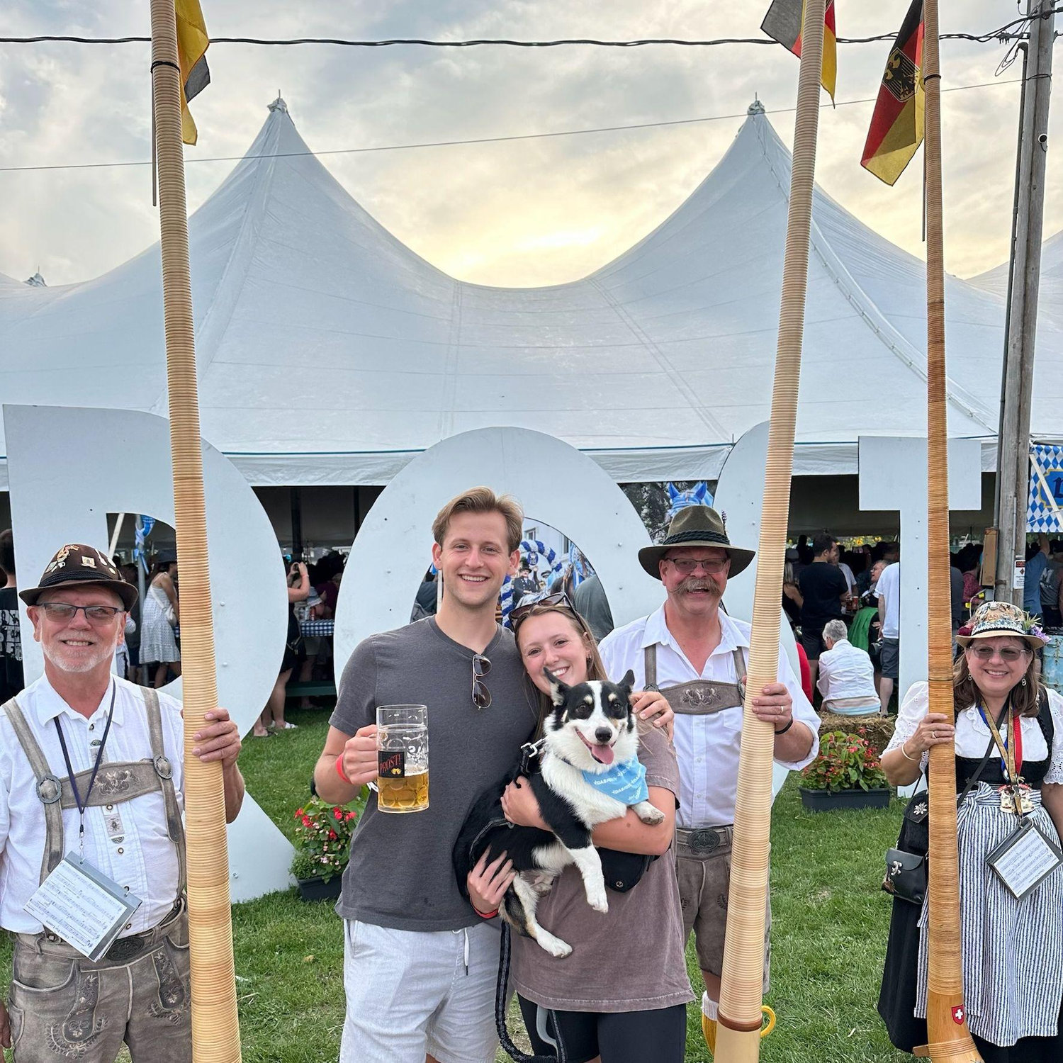 08/04/2023 - Das Fest in Lake Geneva, WI featuring lots of beer and corgi racing!