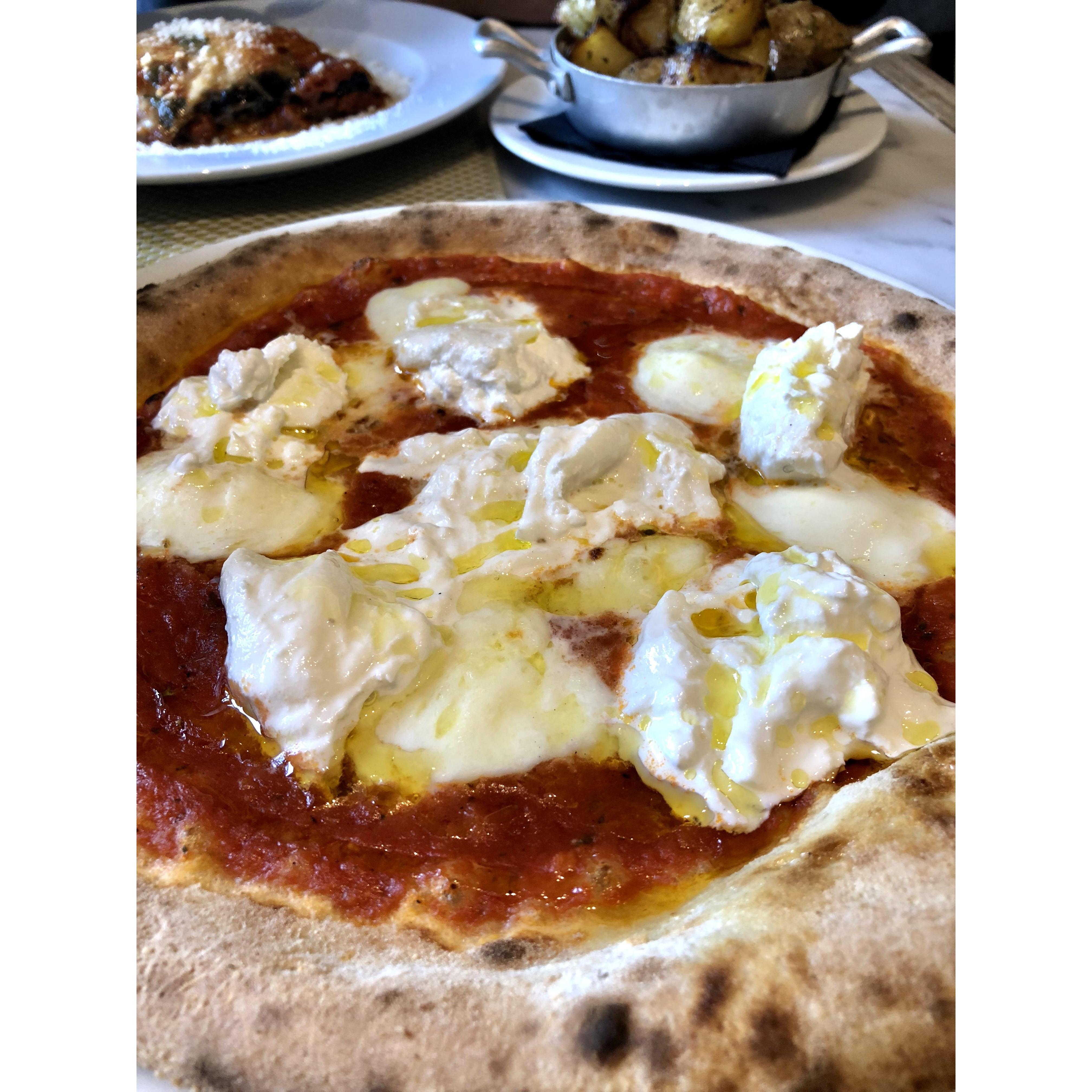 We ate A LOT of pizza in Italy but this was by far the best one I have ever tasted.