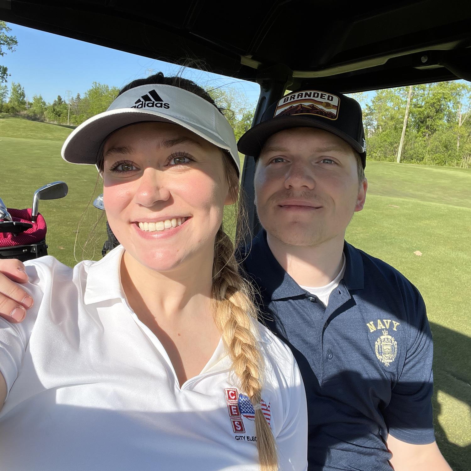 Michigan golfing