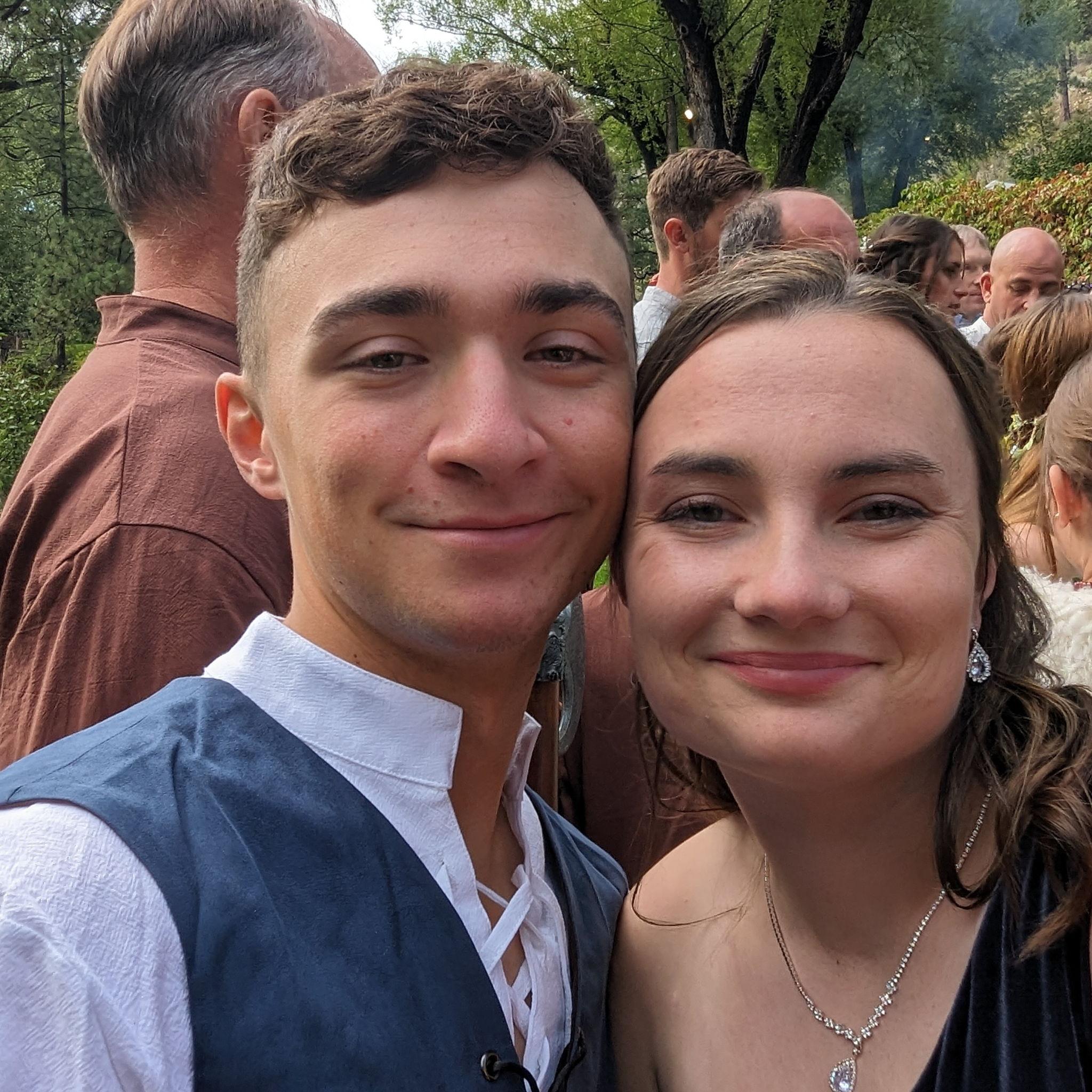 Although in the Army Jacob always tried to make it home for the important things! This was our Bridesmaid Gabby's wedding!