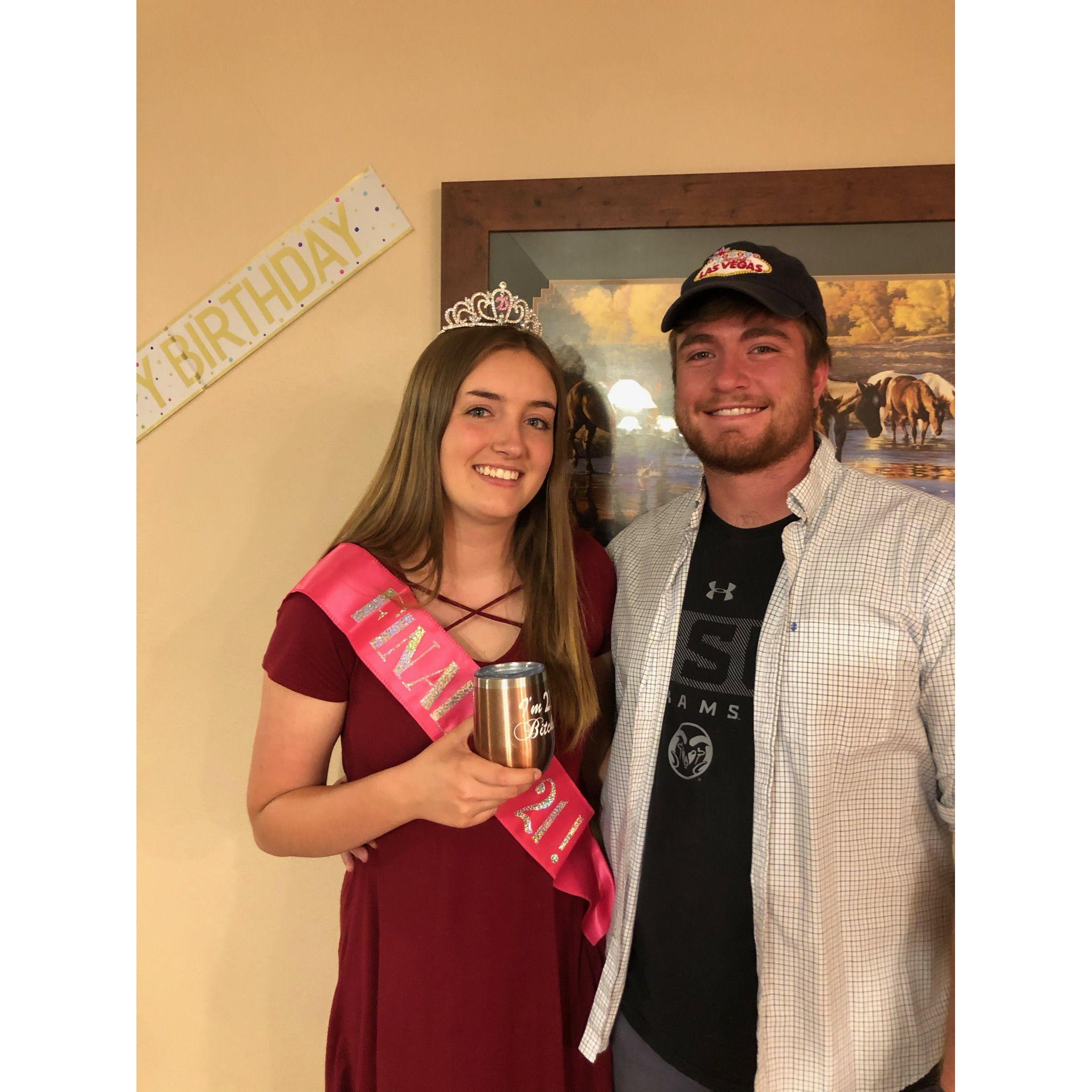 Alyssa's 21st Birthday during COVID!