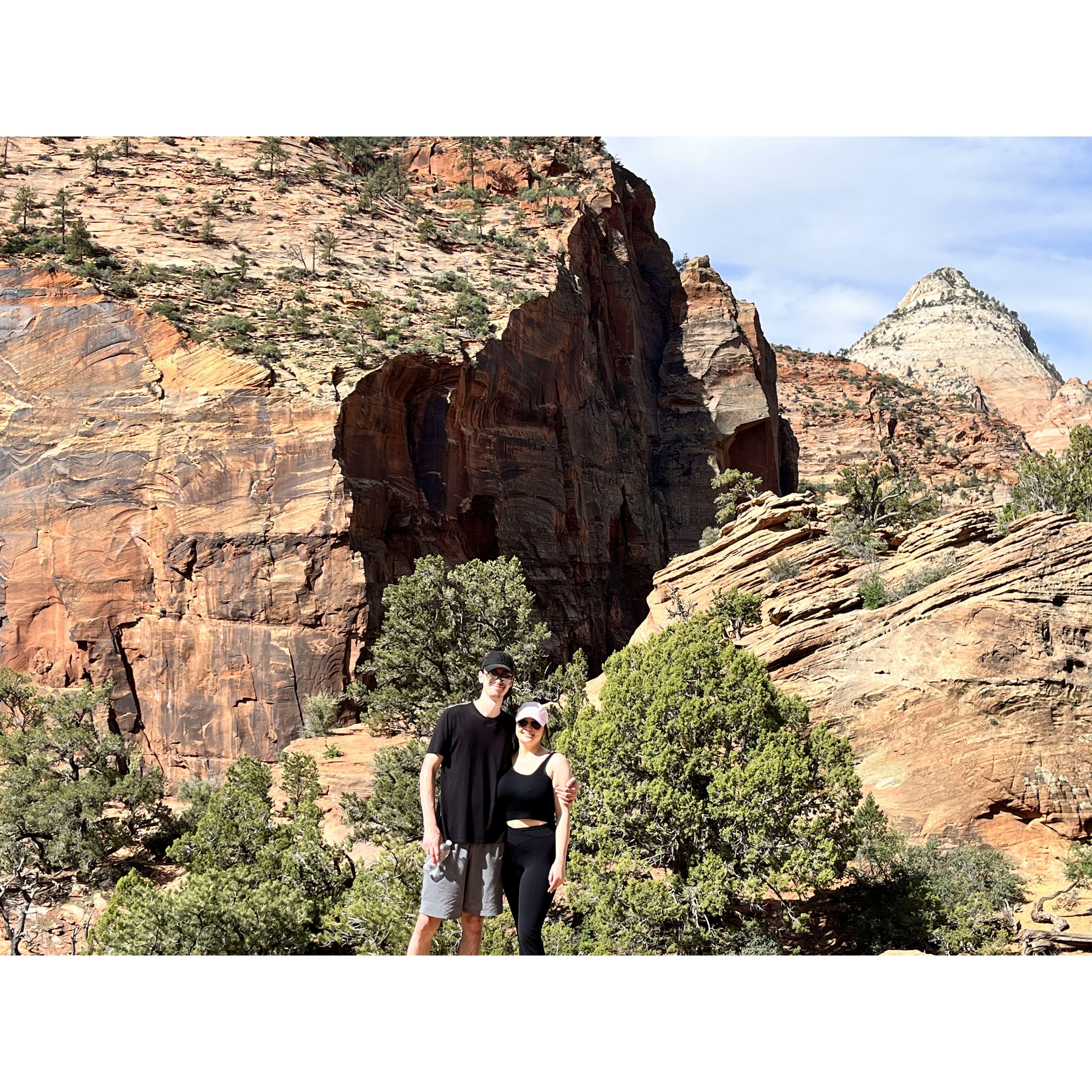 A picturesque setting at Zion National Park - 2023