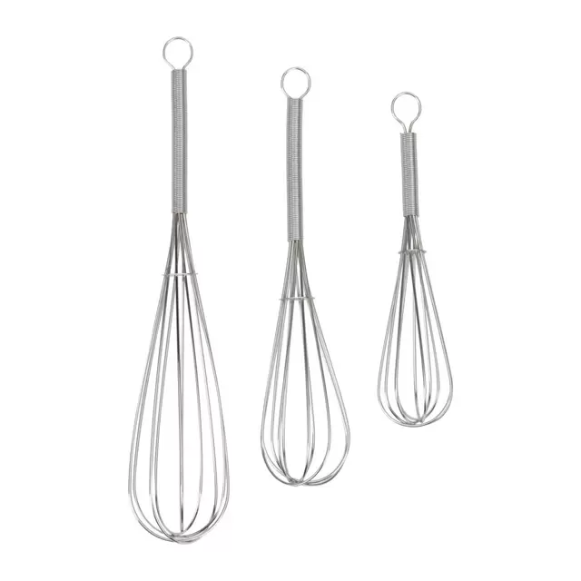 Simply Essential™ 3-Piece Stainless Steel Whisks Set