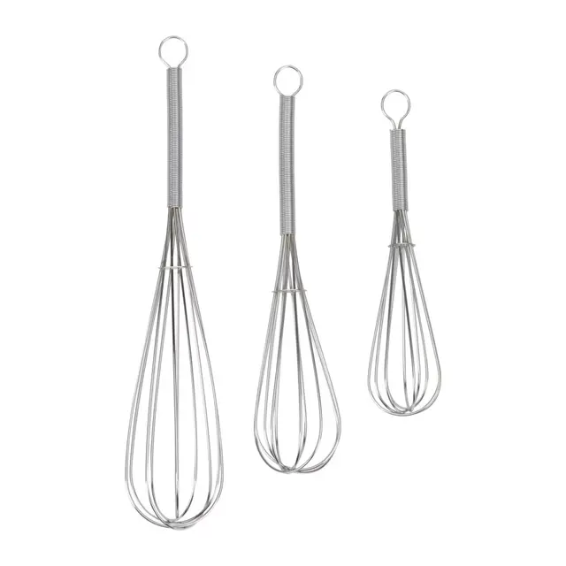 Simply Essential™ 3-Piece Stainless Steel Whisks Set