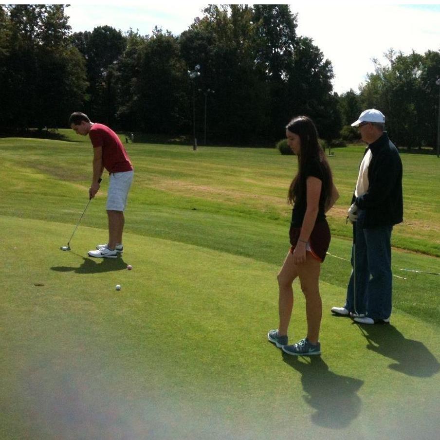 Ryan's first attempt to get me to golf
September 2014