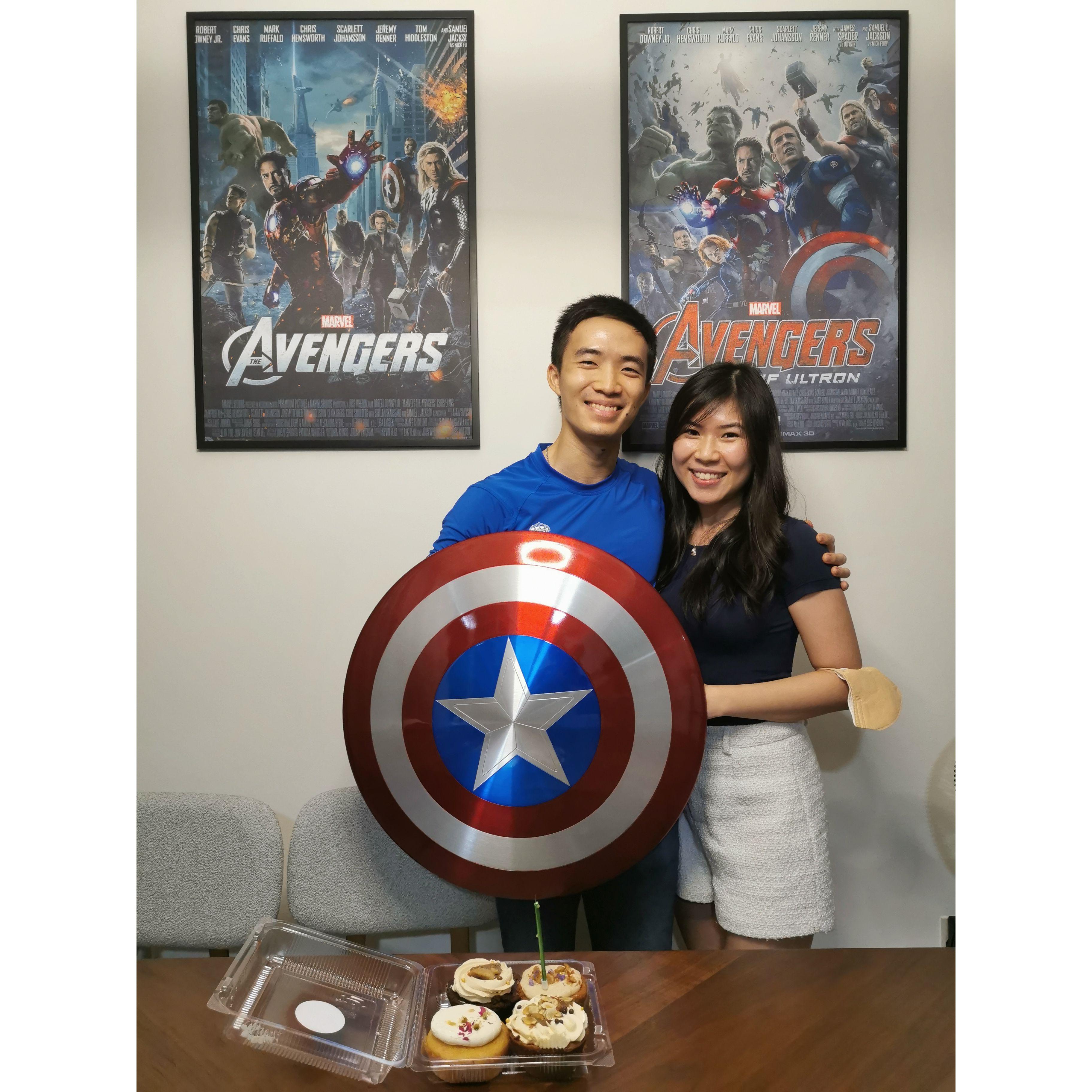Jie-Han's very geeky birthday in 2023.