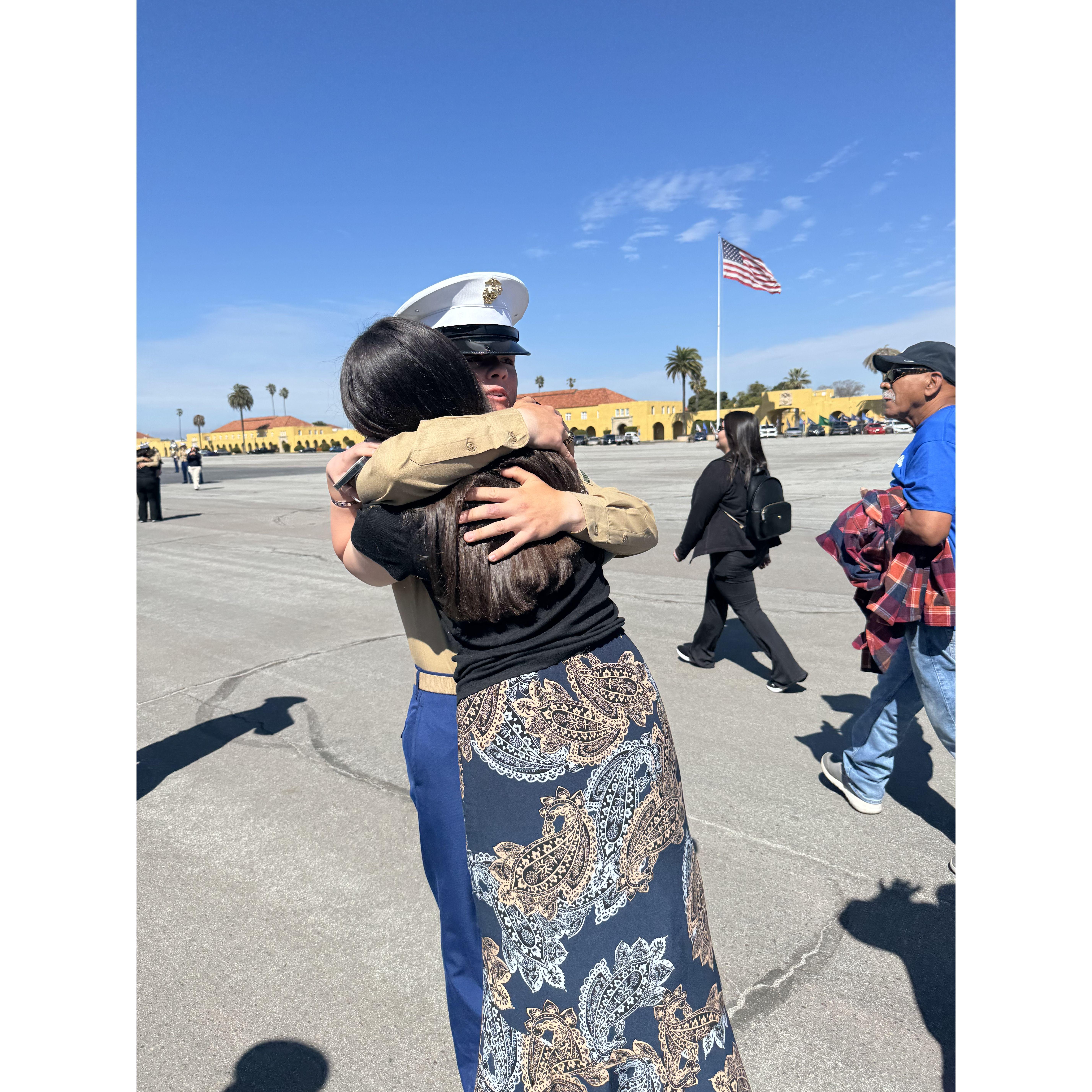 Vincent's Marine Graduation