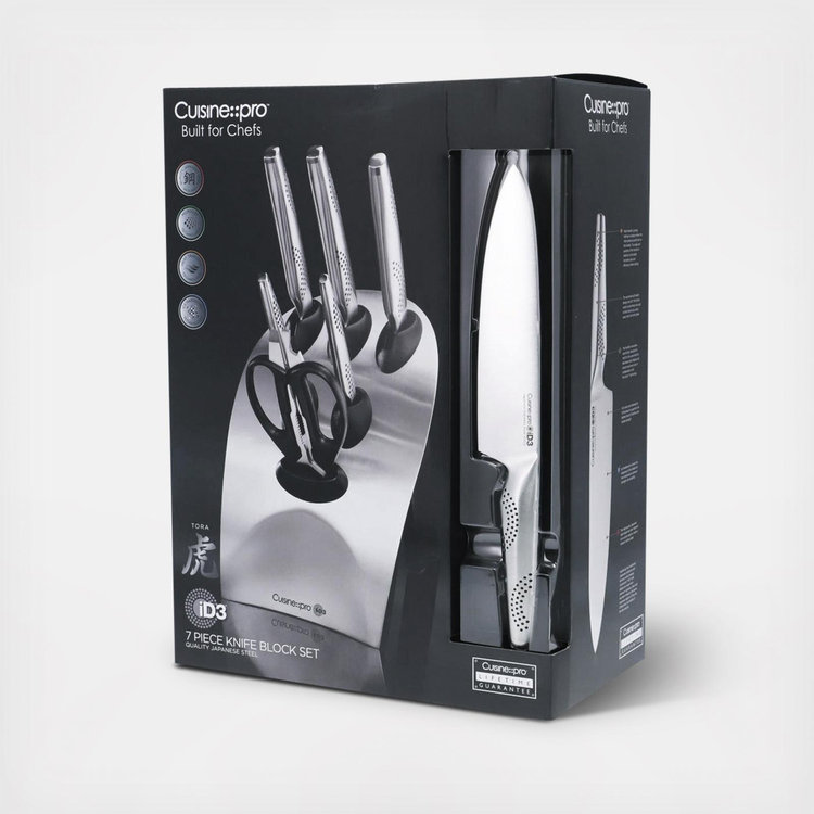 Cuisine::pro®, Id3 Tora 7-Piece Knife Block Set | Zola