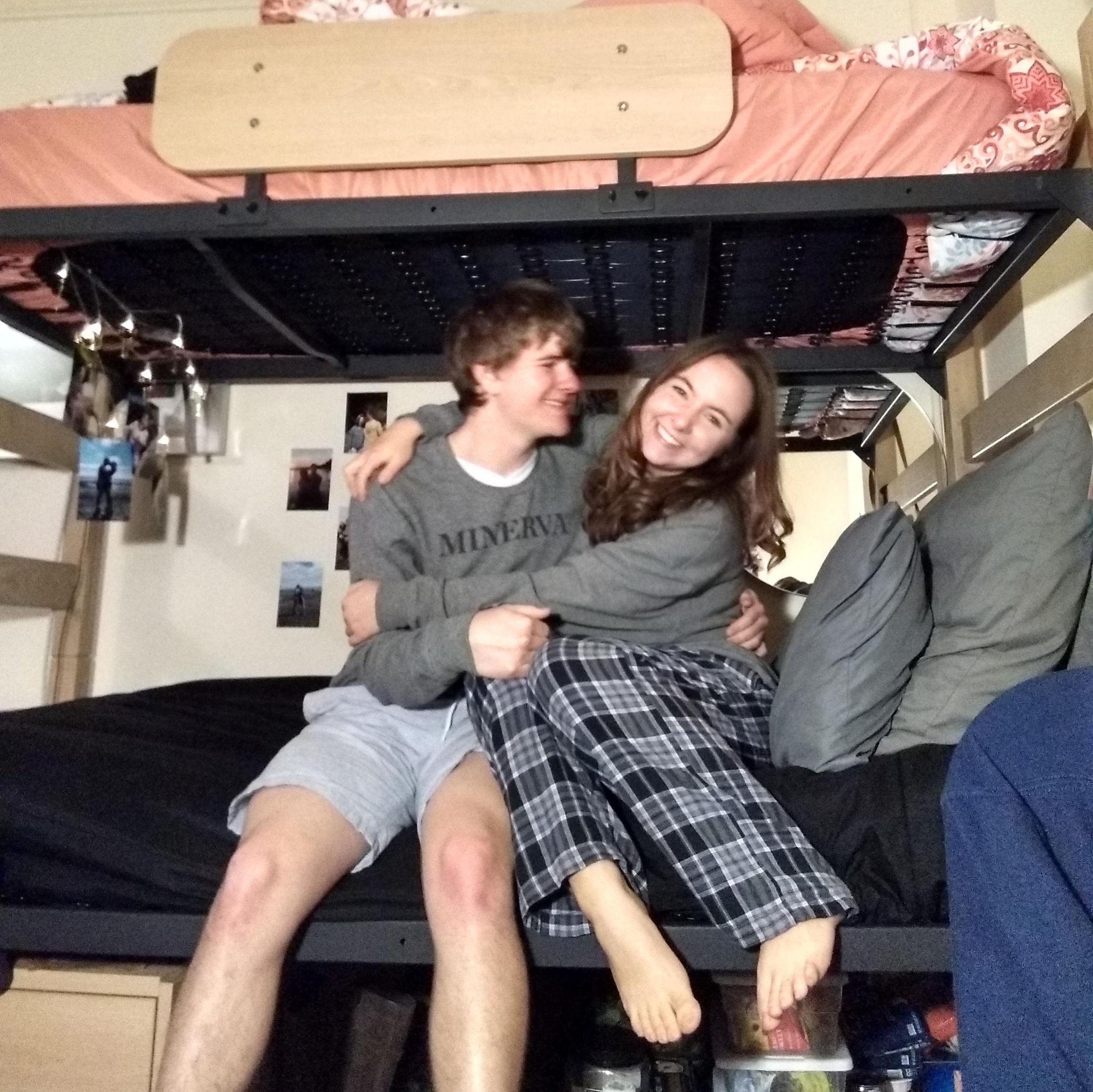Visiting Charlotte at college in San Francisco