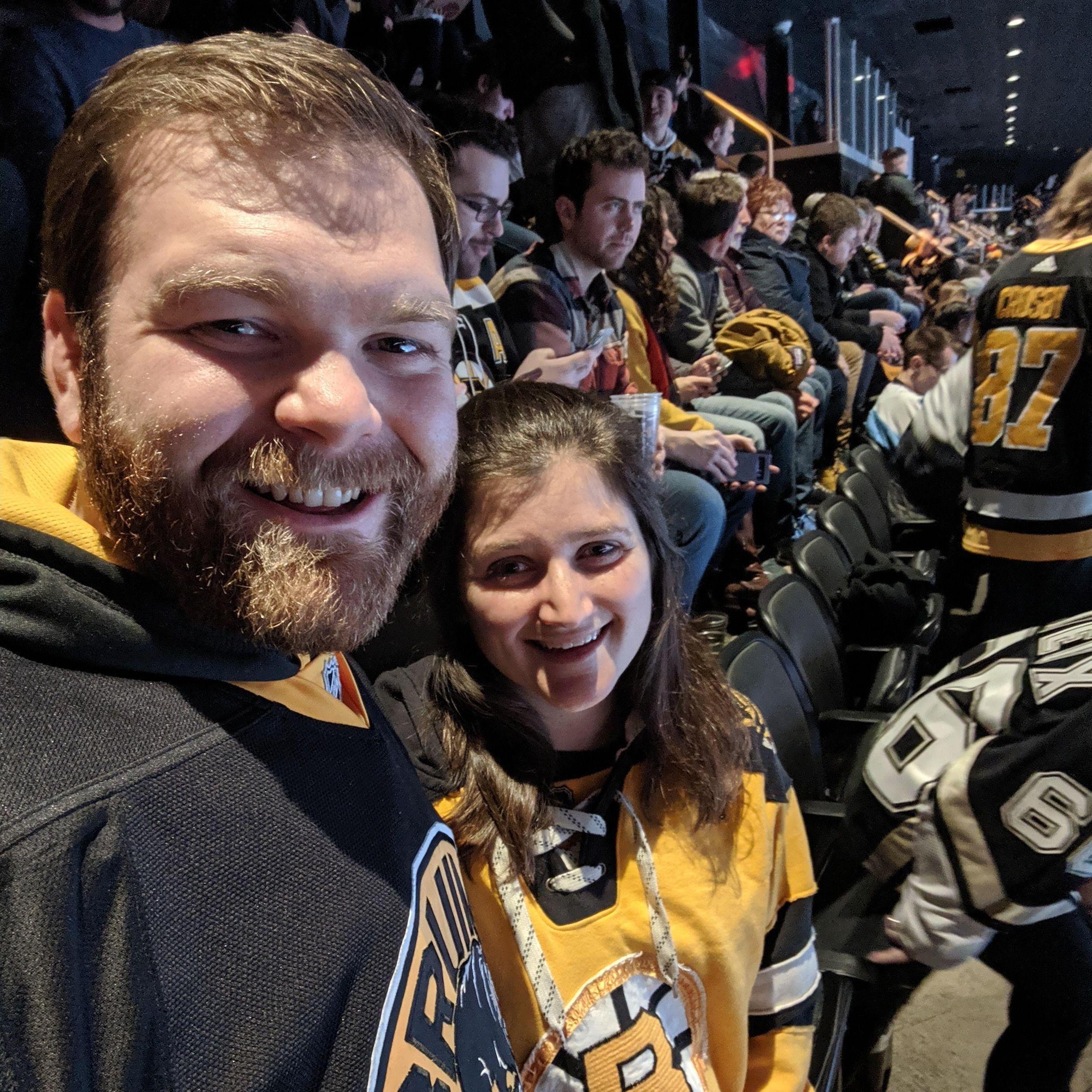 Joe inspires Katie to become a Bruins fan! 
November, 2019