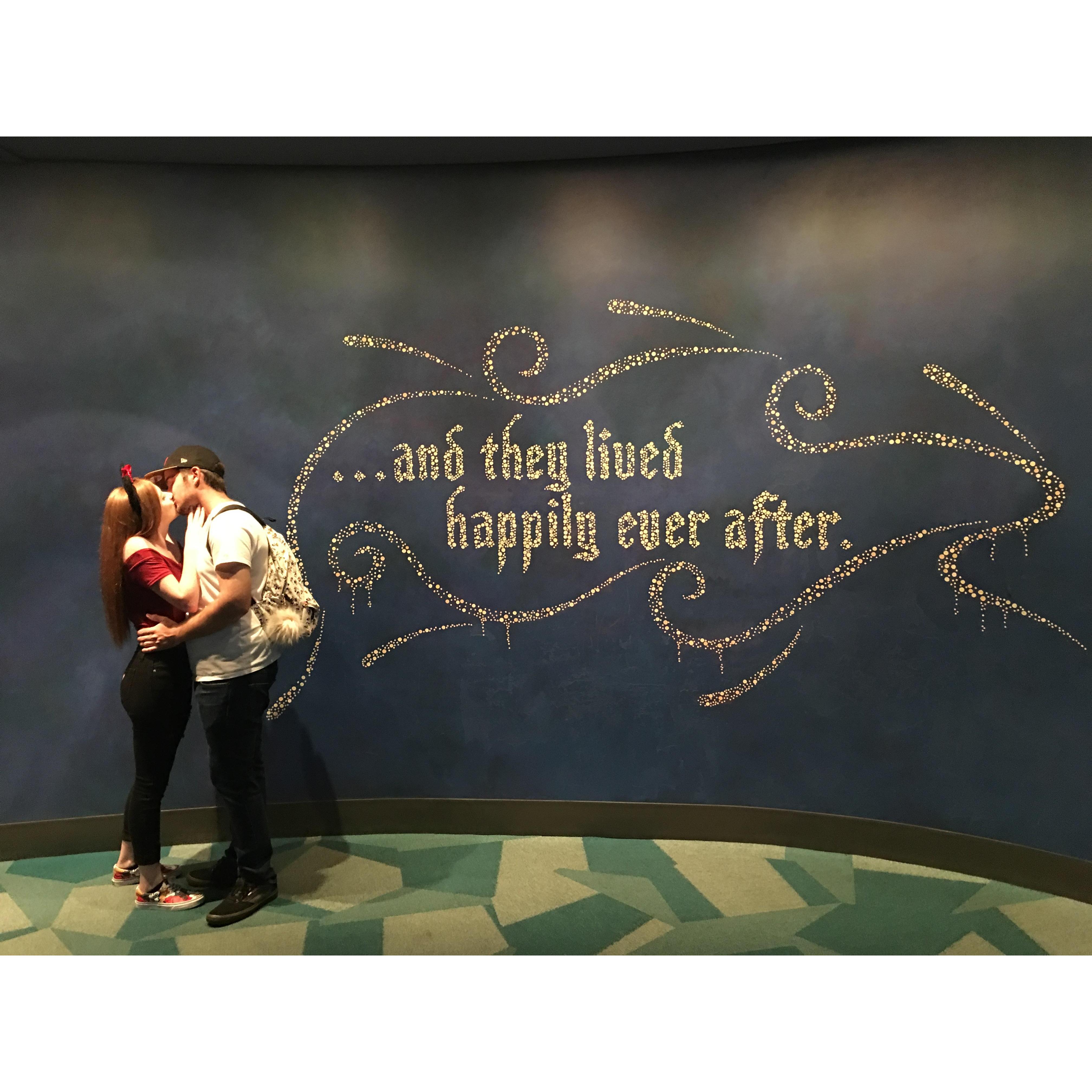 We are a fairy tale from a Disney movie, and yes, Carls is in love with it!